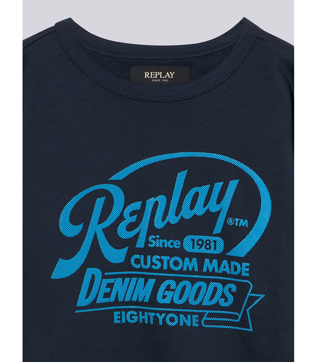 ボーイズ スウェットシャツ 詳細画像 ブルー 3